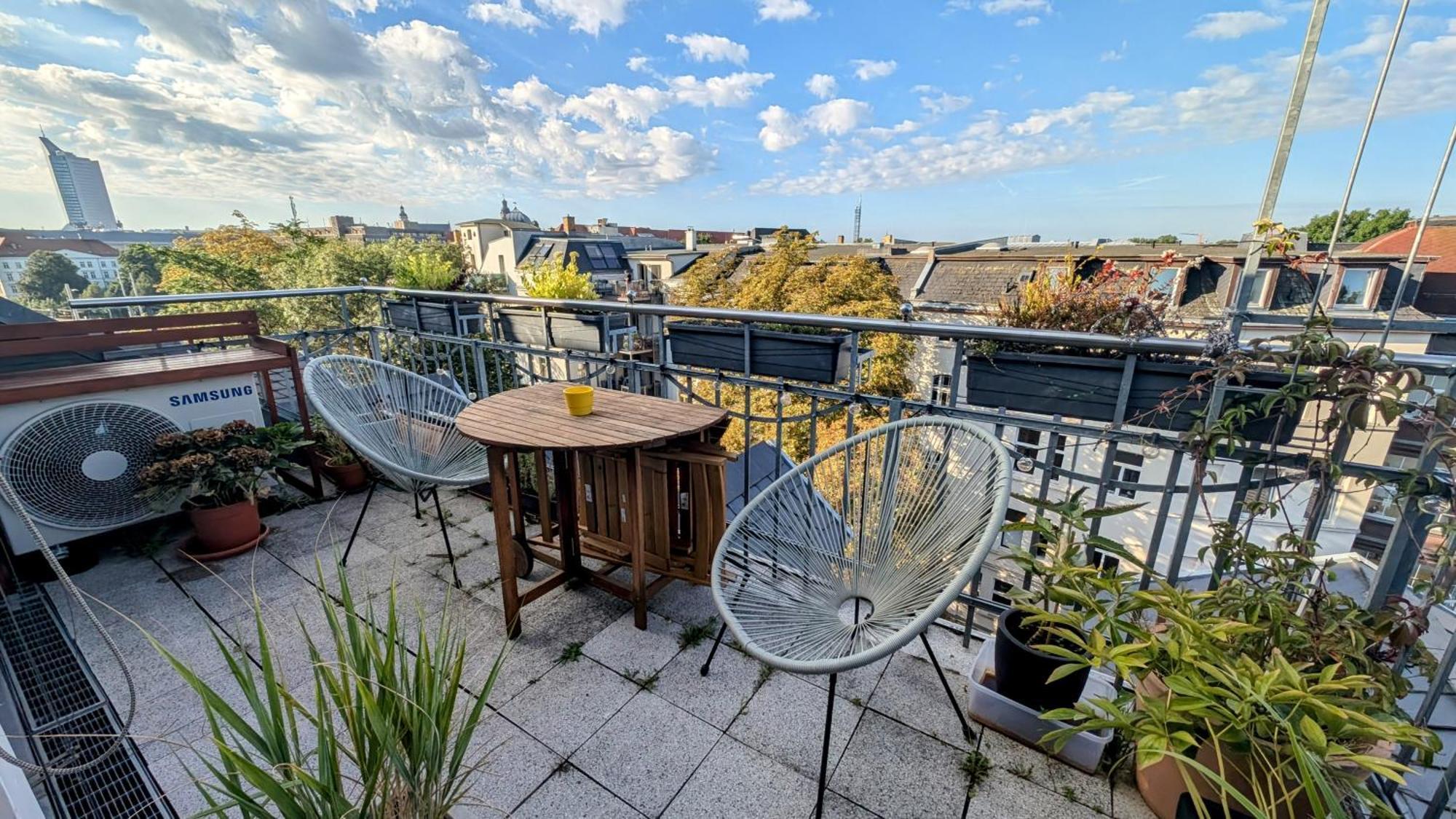 Grosszuegige Maisonette Ueber Dem Leipziger Zentrum Экстерьер фото